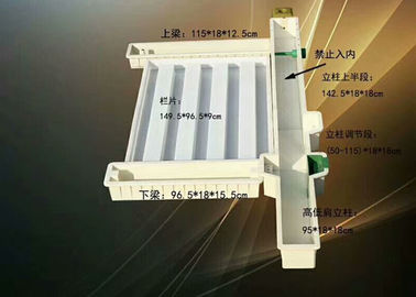चीन प्लास्टिक कंक्रीट बाड़ पैनल मोल्ड चिकना सतह उच्च शक्ति घर्षण प्रतिरोध आपूर्तिकर्ता