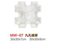 चीन ईंटों के लिए सफेद प्लास्टिक ड्राइववे पावर मोल्ड साइड लंबाई 20 सेमी * ऊंचाई 16 सेमी कंपनी